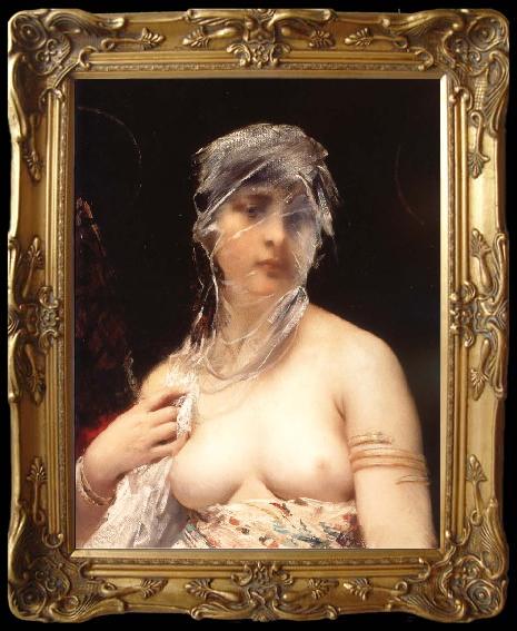 framed  Henri Lucien Doucet Beauty of Harem, Ta013